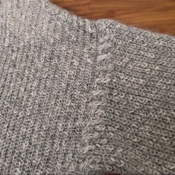 Mohair blend shaker knit sweater dress/tunic sz L - Picture 5 of 7